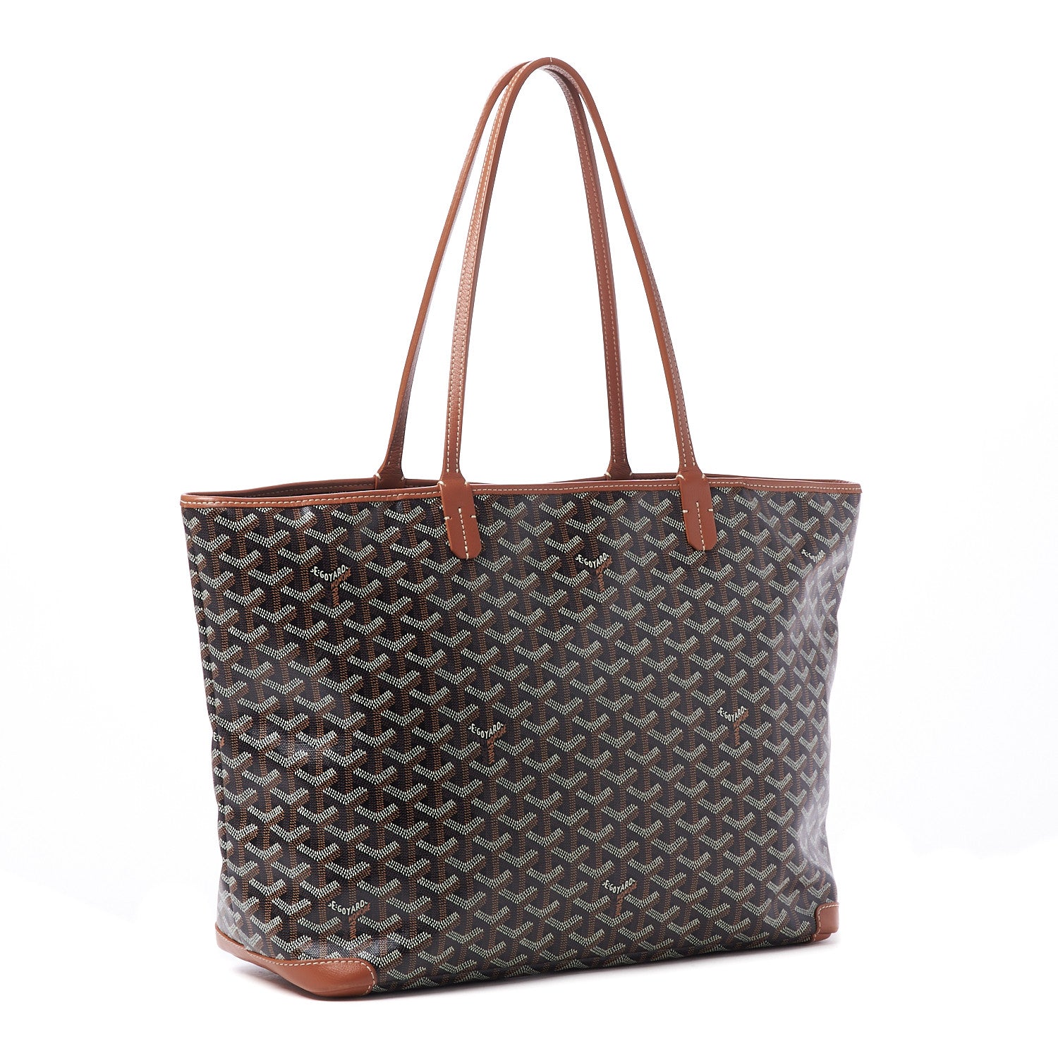Goyard Goyardine Artois MM Black Gold 3 of 8