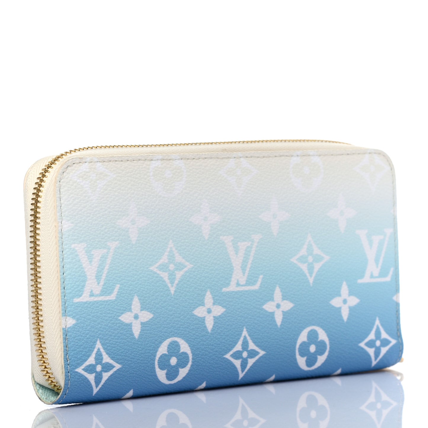 Monogram Giant By The Pool Zippy Wallet Blue