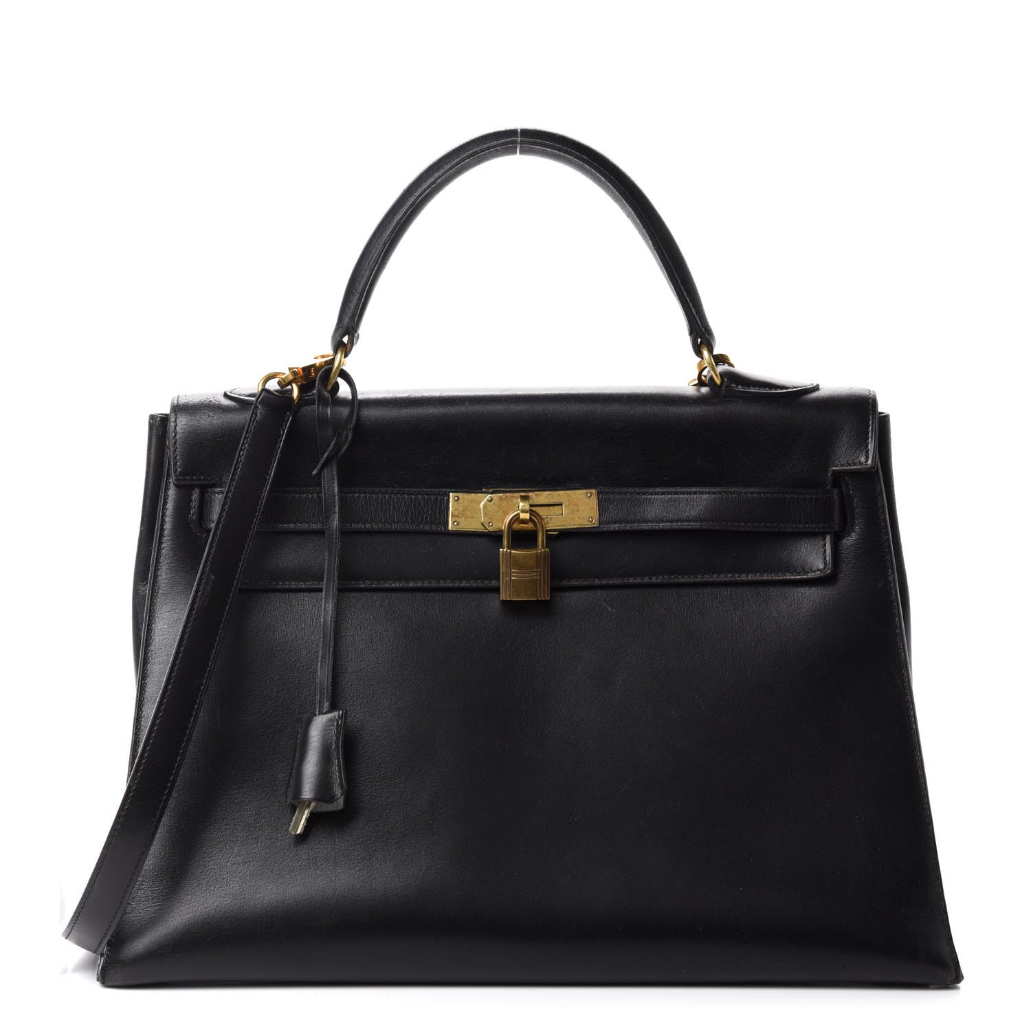 Hermes Box Kelly Sellier 32 Black 1 of 16