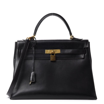 Hermes Box Kelly Sellier 32 Black 1 of 16