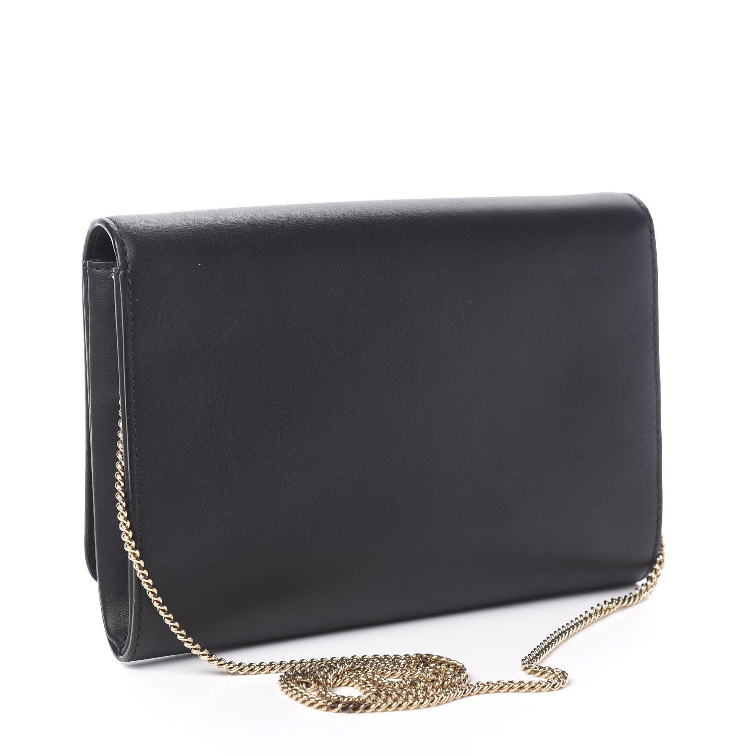 Versace Vitello Palazzo Medusa Evening Clutch Bag Black 2 of 9