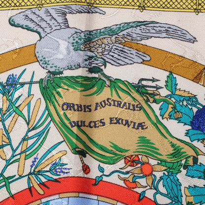 Hermes Silk Le Geographe Scarf 90 3 of 6