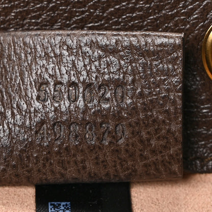 Gucci GG Supreme Monogram Web Mini Ophidia Bucket Bag Brown 7 of 7