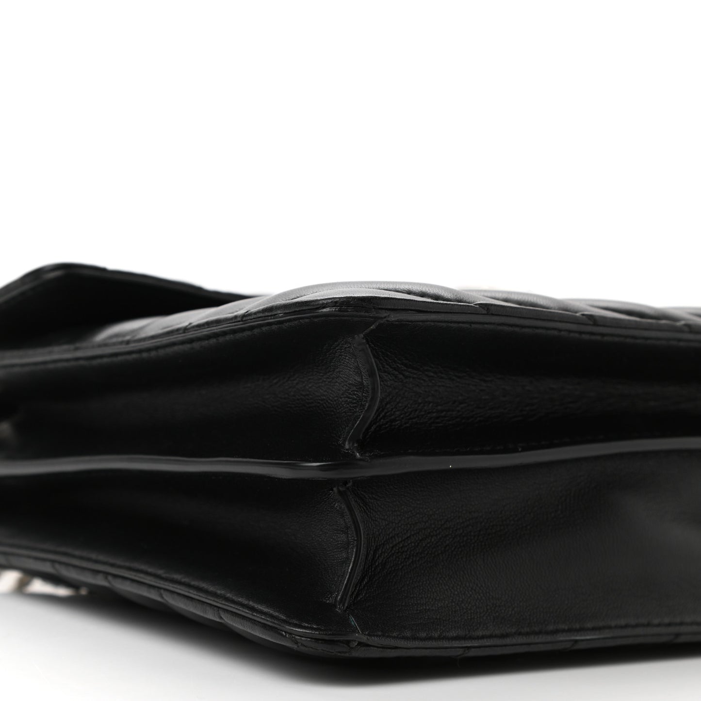 Calfskin Quilted Serpenti Forever Shoulder Bag Black