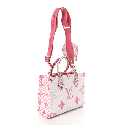 Louis Vuitton Monogram Giant By The Pool 2.0 Onthego PM Pink 3 of 9