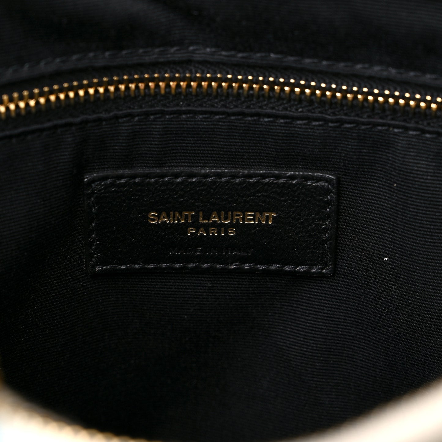 Calfskin Y Quilted Monogram Medium Loulou Chain Satchel Crema Soft