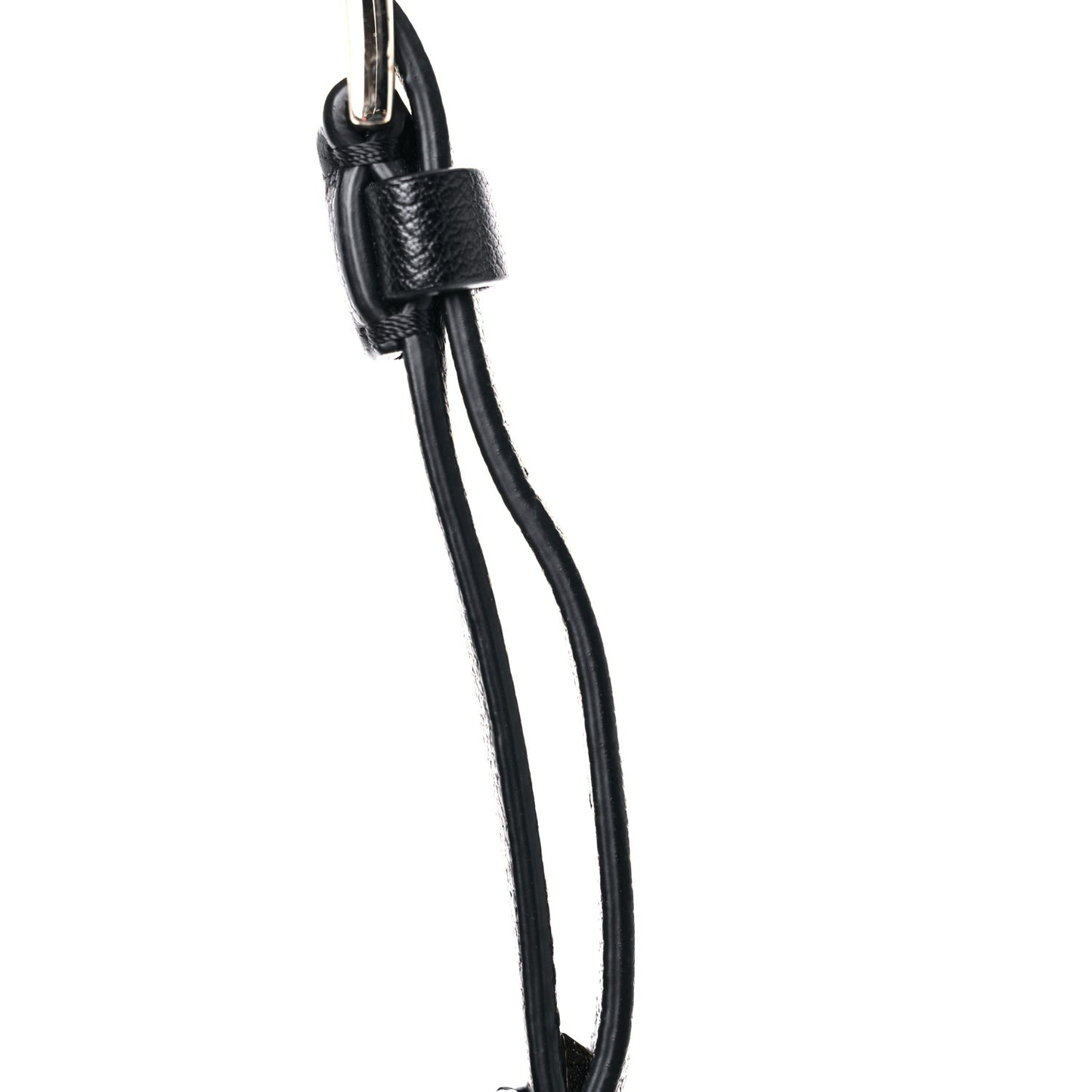 Pebbled Calfskin Rockstud Crossbody Saddle Bag Black