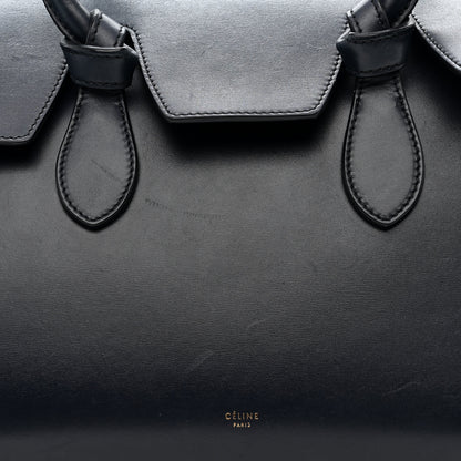 Celine Palmelato Calfskin Mini Tie Knot Tote Navy Blue 7 of 15