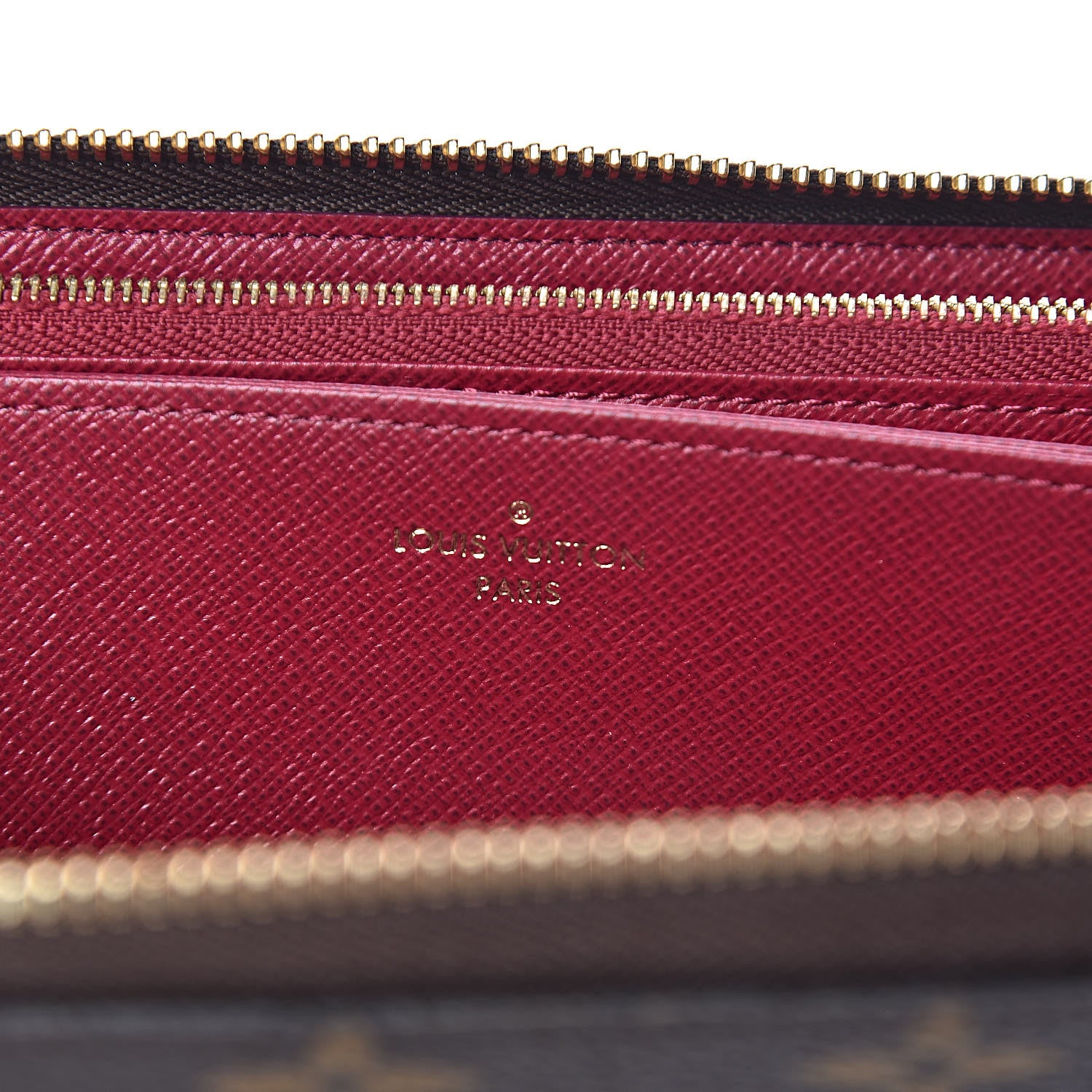 Louis Vuitton Monogram Zippy Wallet Fuchsia 6 of 6