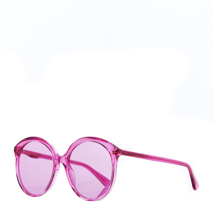 Gucci Acetate GG Sunglasses GG0257S Pink 1 of 8