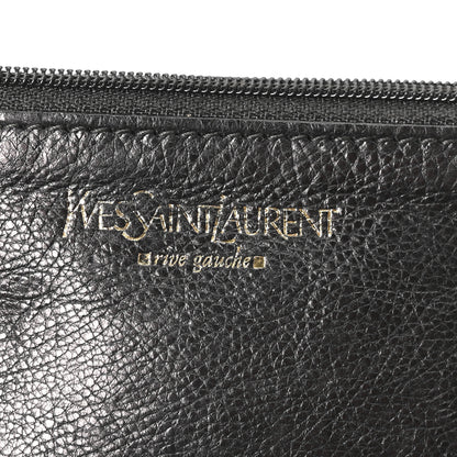 Saint Laurent Calfskin Vincennes Mombasa Hobo Black 7 of 10