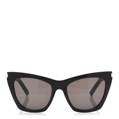 Saint Laurent New Wave SL214 Kate Cat Sunglasses Black 2 of 8