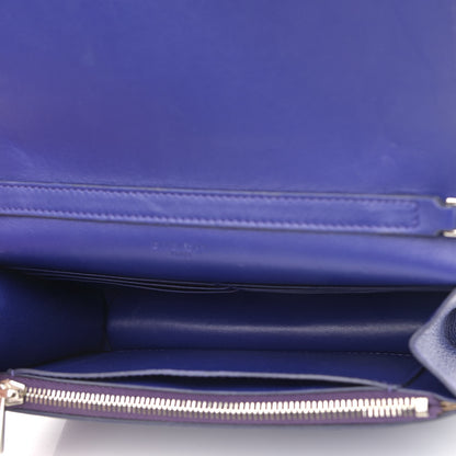 Givenchy Sugar Goatskin Pandora Chain Wallet Cobalt Blue 5 of 10