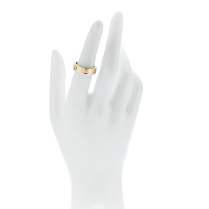 Cartier 18K Yellow Gold Gold 6 Diamond 5.5mm LOVE Ring 52 6 2 of 4