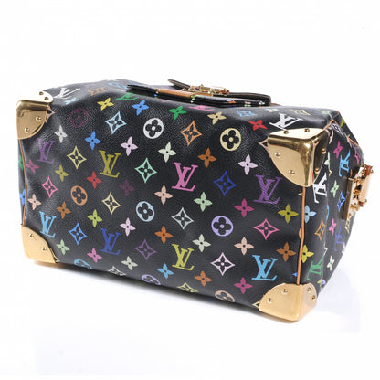 Louis Vuitton Monogram Multicolor Speedy 30 Black 3 of 7