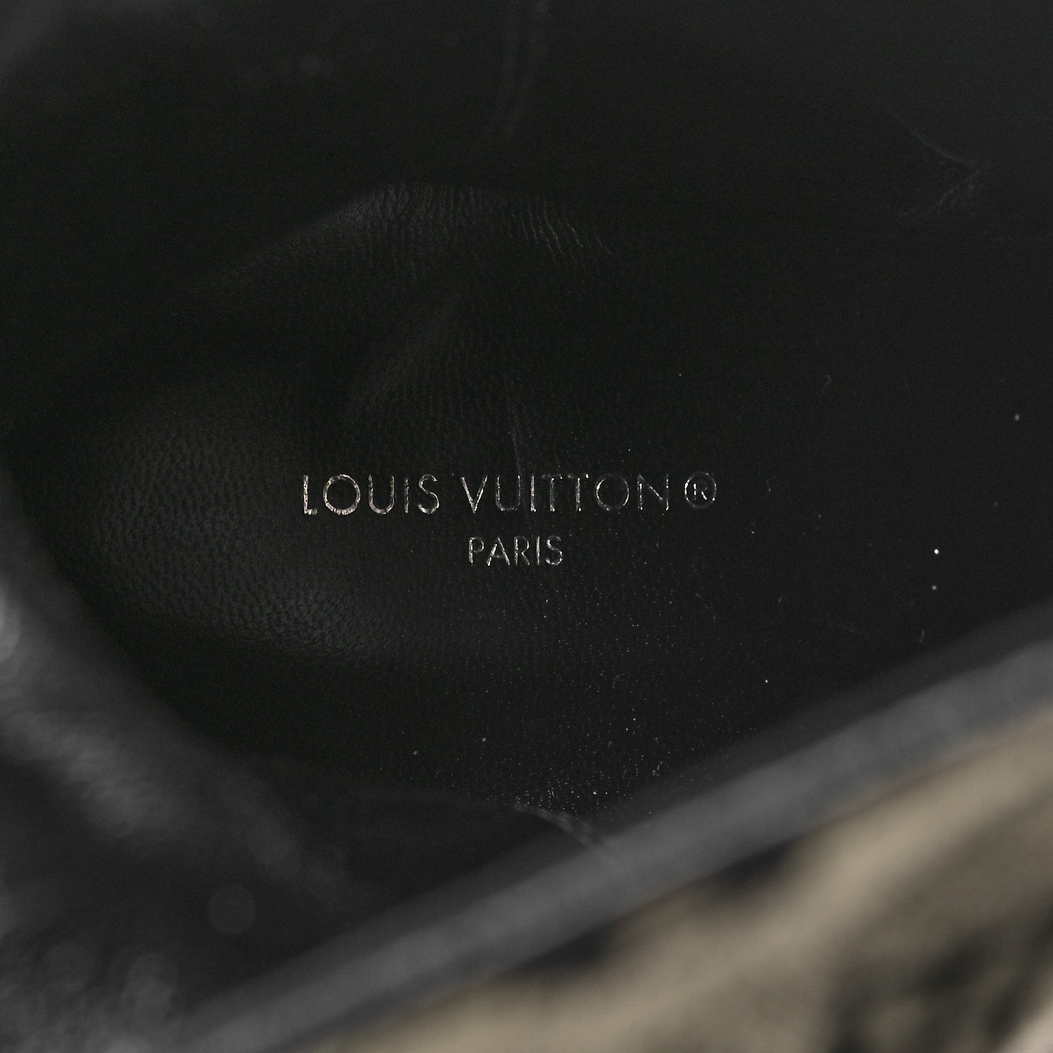 Louis Vuitton Velvet Monogram Silhouette Ankle Boots 39 Black Green 8 of 8