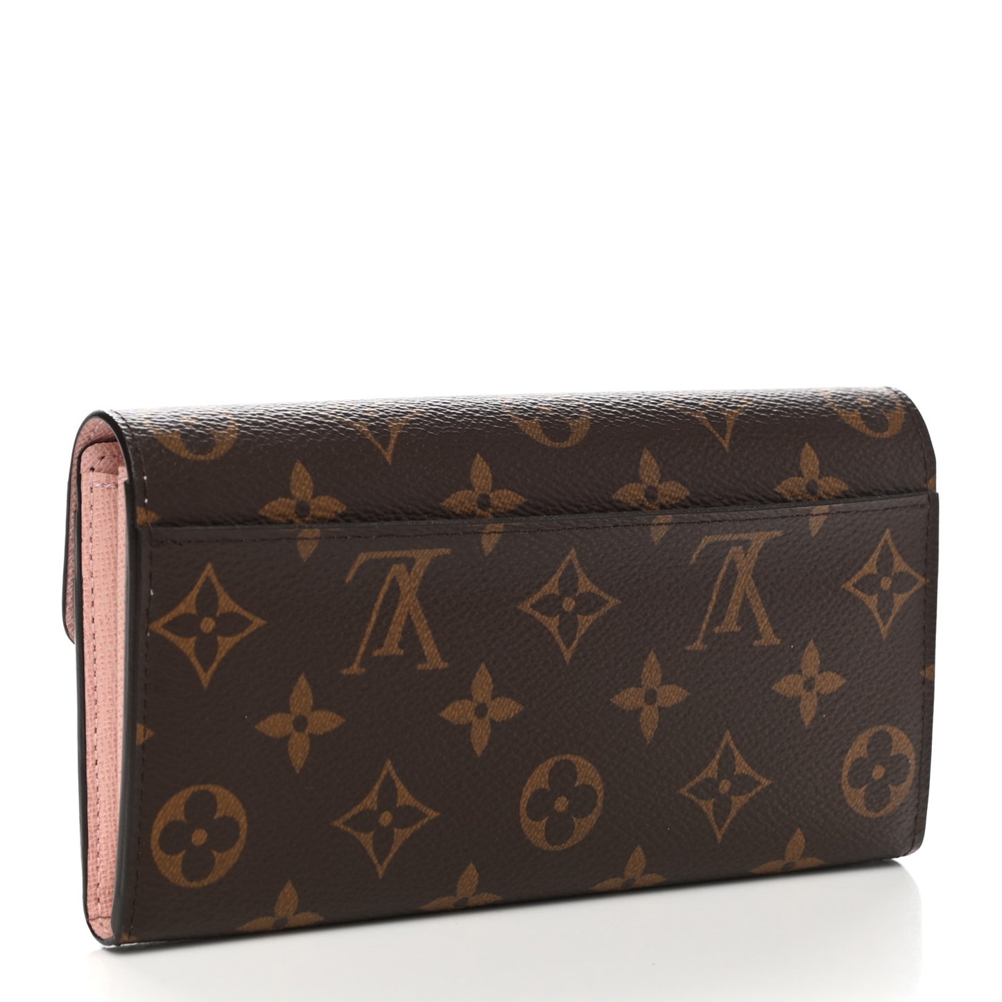 Monogram Sarah Wallet NM Rose Ballerine