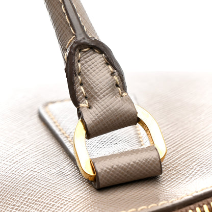 Prada Saffiano Lux Large Galleria Double Zip Tote Argilla 15 of 18
