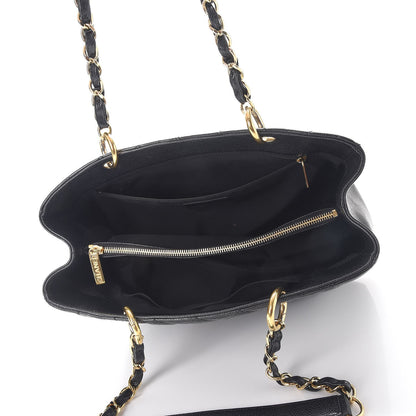 Chanel Caviar Quilted Grand Shopping Tote GST Black 5 of 13