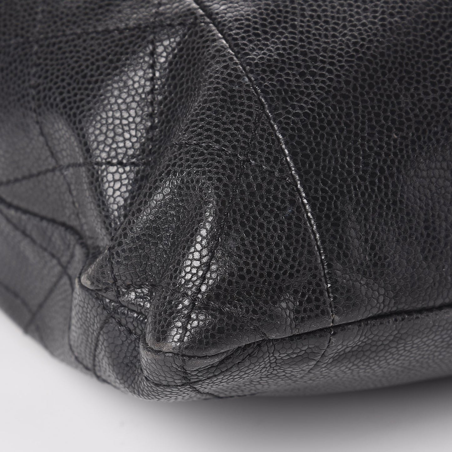 Caviar 31 Drawstring Tote Black