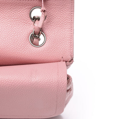 Chanel Caviar Quilted Medium Double Flap Pink 13 of 15