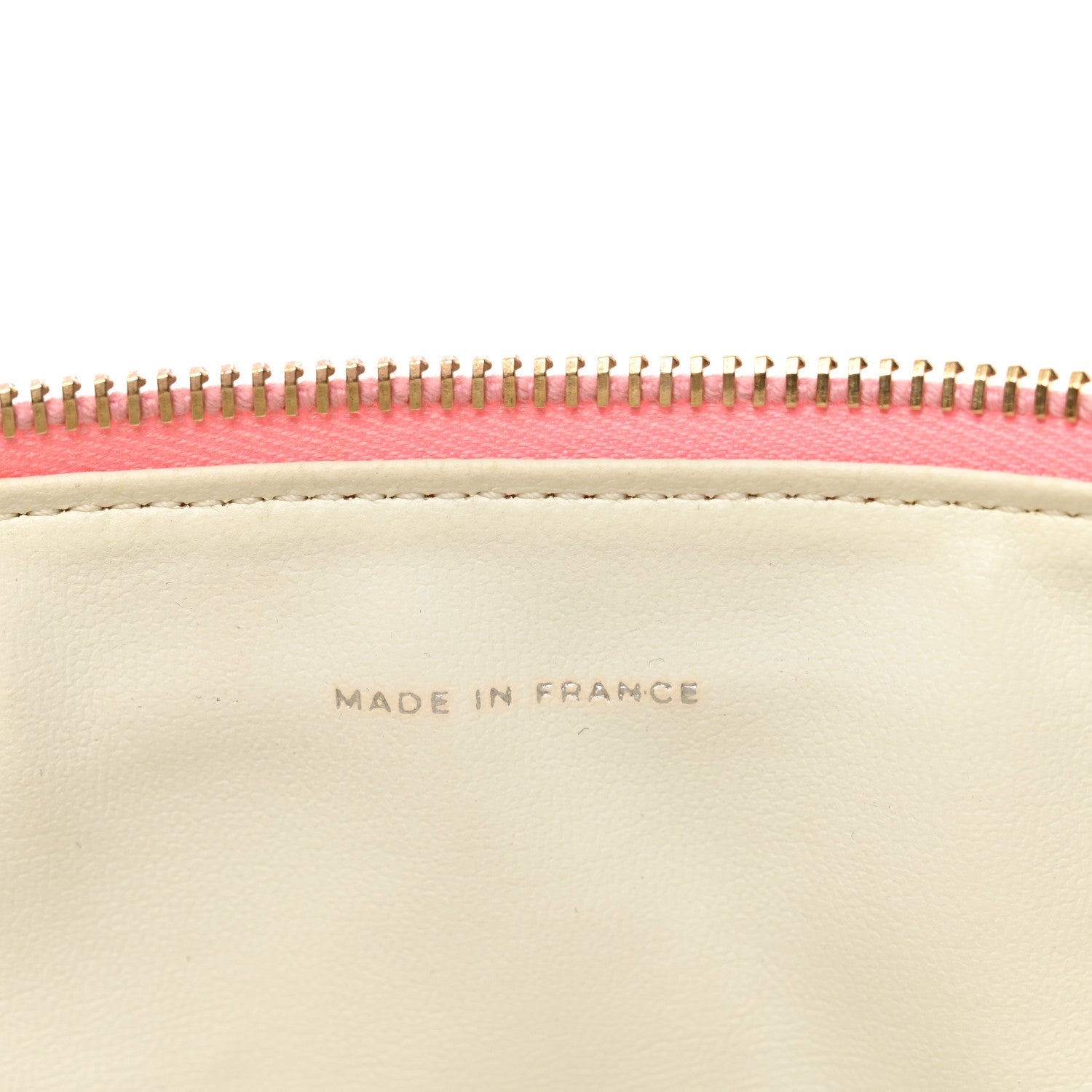 Chanel Caviar Vanity Cosmetic Case Pink 7 of 9