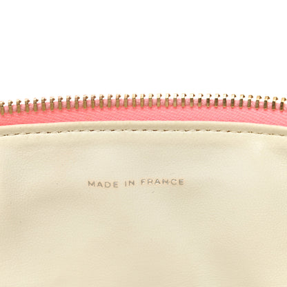 Chanel Caviar Vanity Cosmetic Case Pink 7 of 9