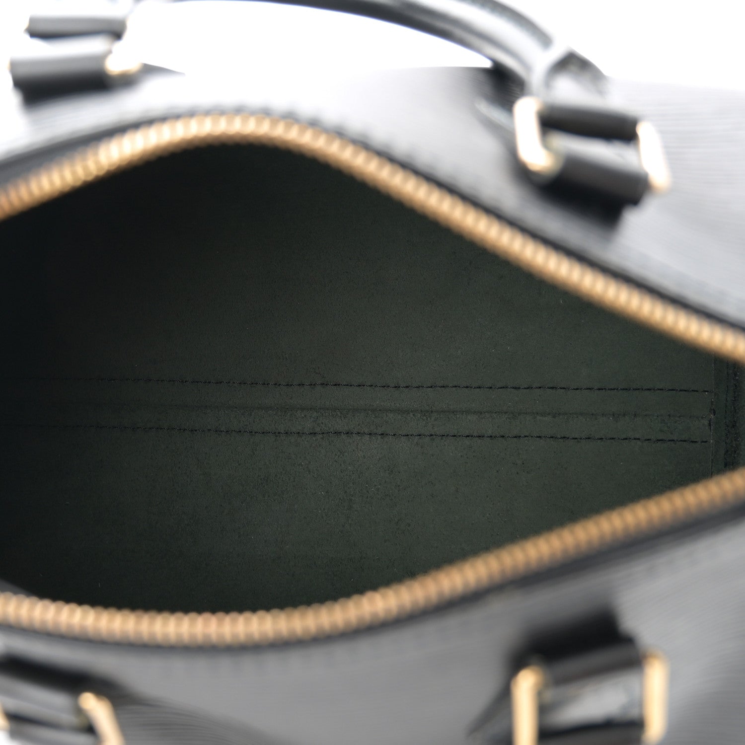 Louis Vuitton Epi Speedy 25 Black 5 of 10