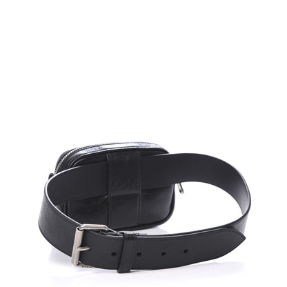 Gucci Fluffy Calfskin Mini Morpheus Belt Bag 70 28 Black 3 of 11