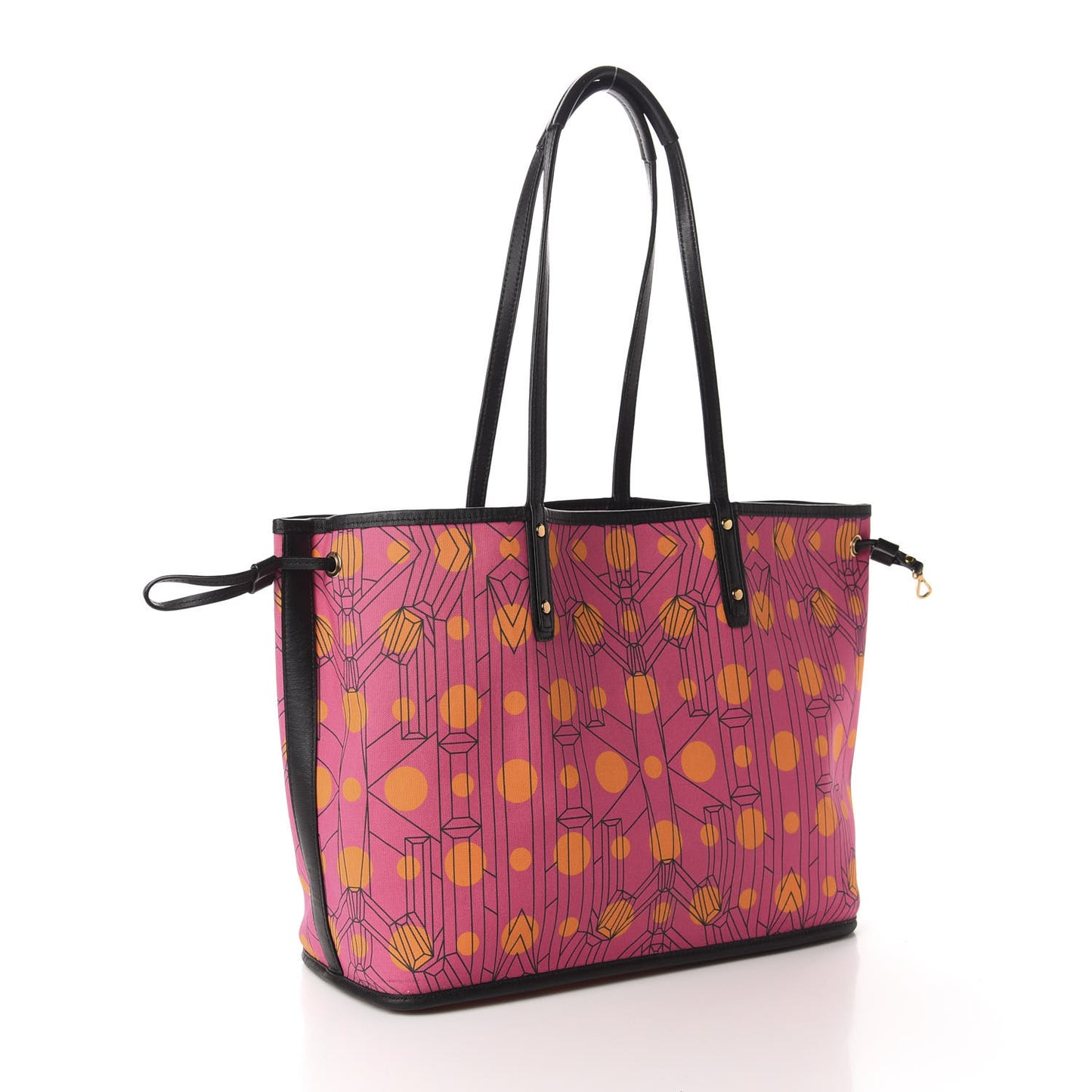 Visetos Medium Liz Reversible Shopper Tote Pink
