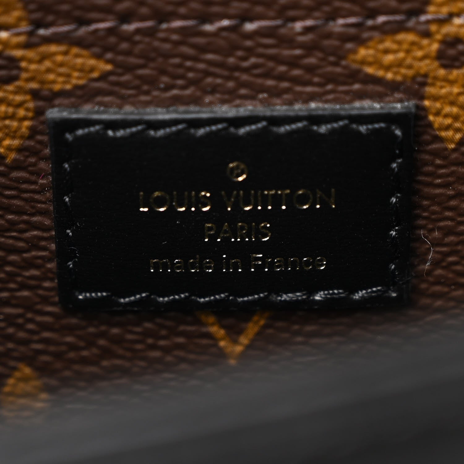 Louis Vuitton Calfskin Monogram Officier Pouch Black 6 of 11