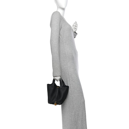 Hermes Taurillon Clemence Picotin Lock 18 PM Black 2 of 13