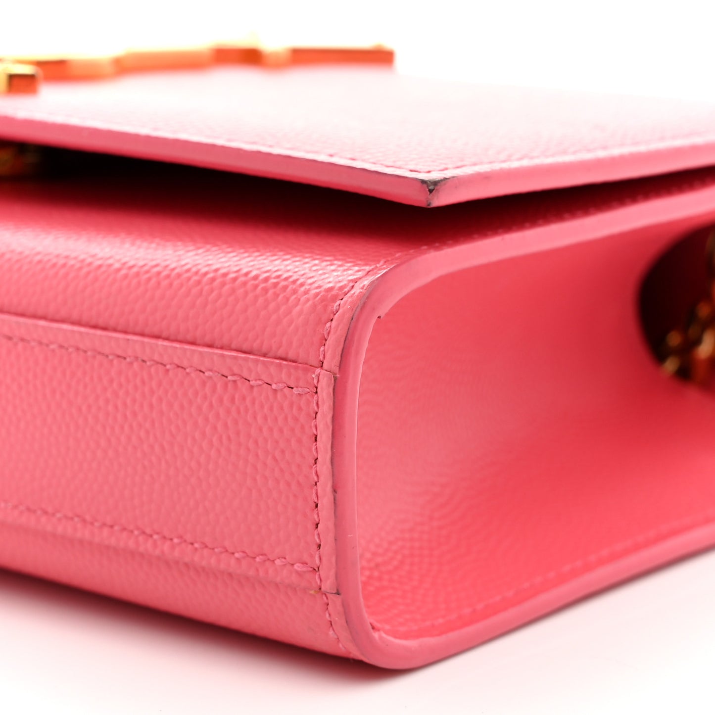 Grain De Poudre Small Monogram Kate Satchel Bubblegum