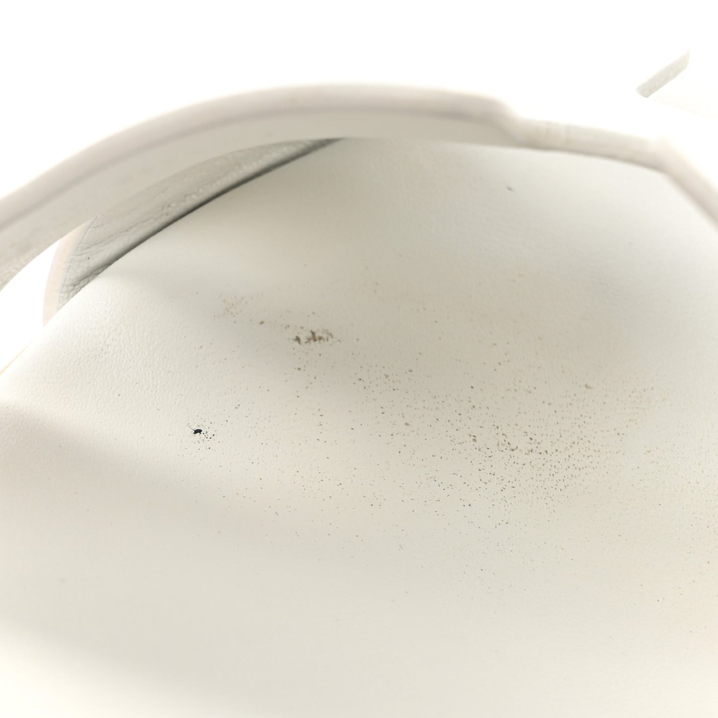 Calfskin Cork Eze 30 Sandals 36 White