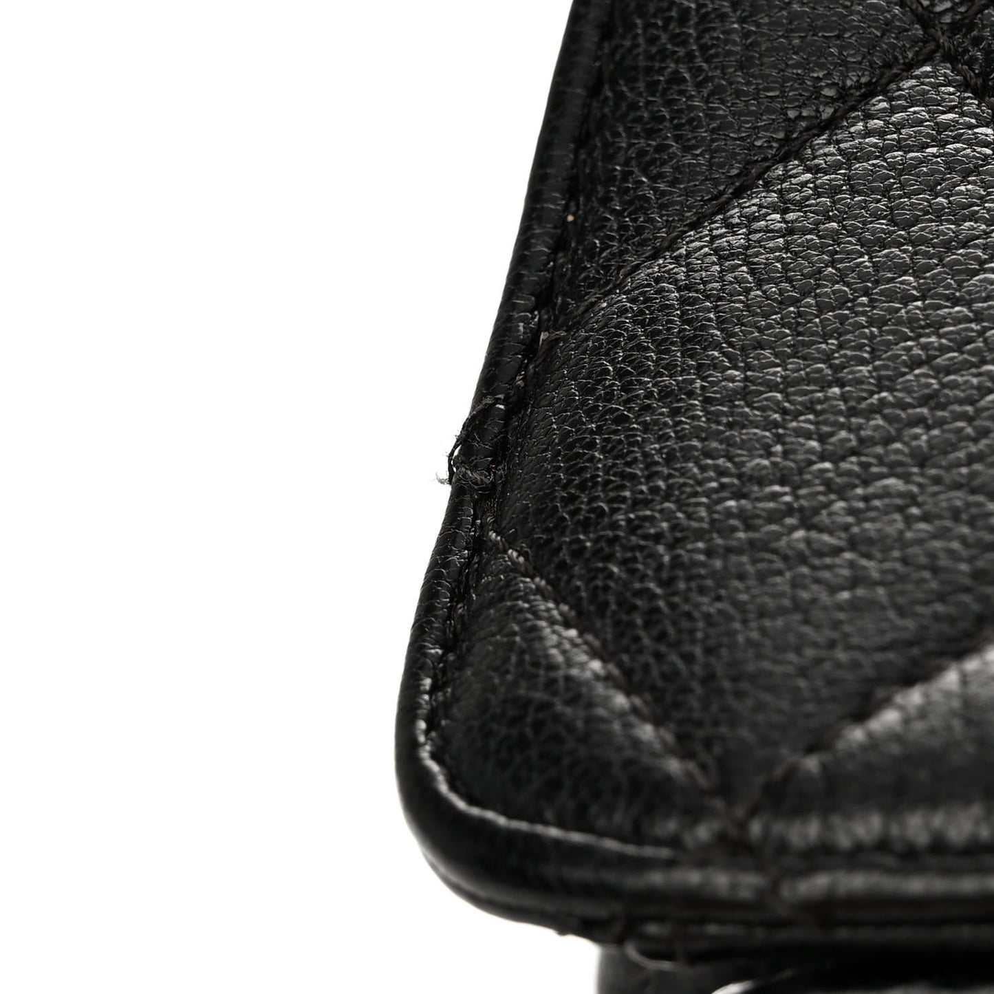 Goatskin Perfect Edge Tote Black