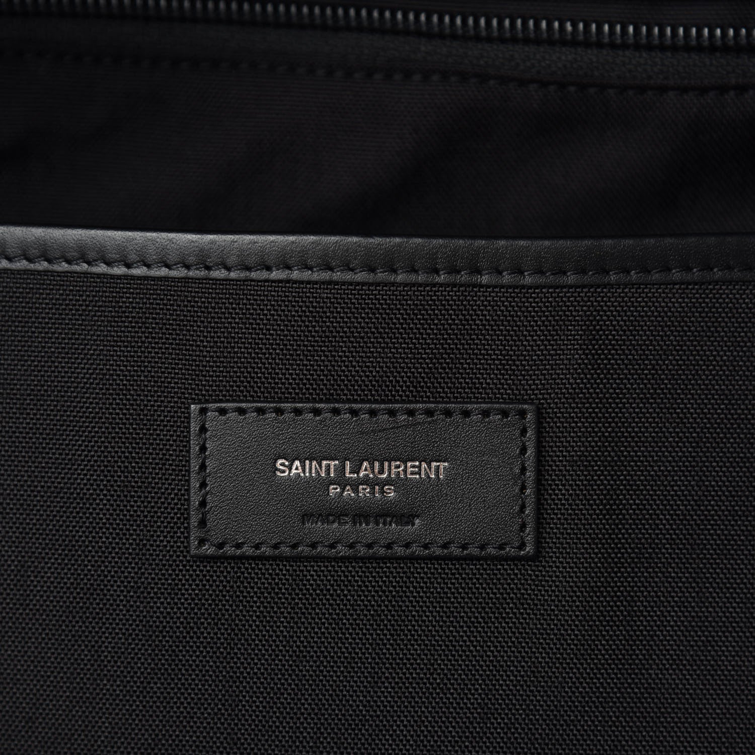 Saint Laurent Canvas SL Playing Cards City Backpack Black 8 of 10