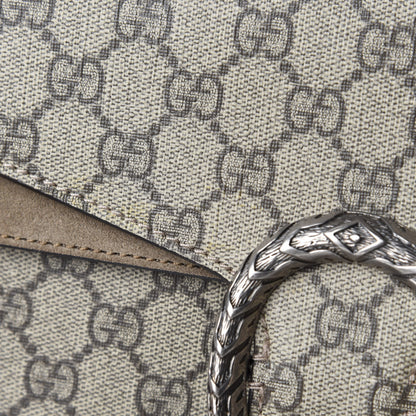 Gucci GG Supreme Monogram Small Dionysus Shoulder Bag Taupe 8 of 11