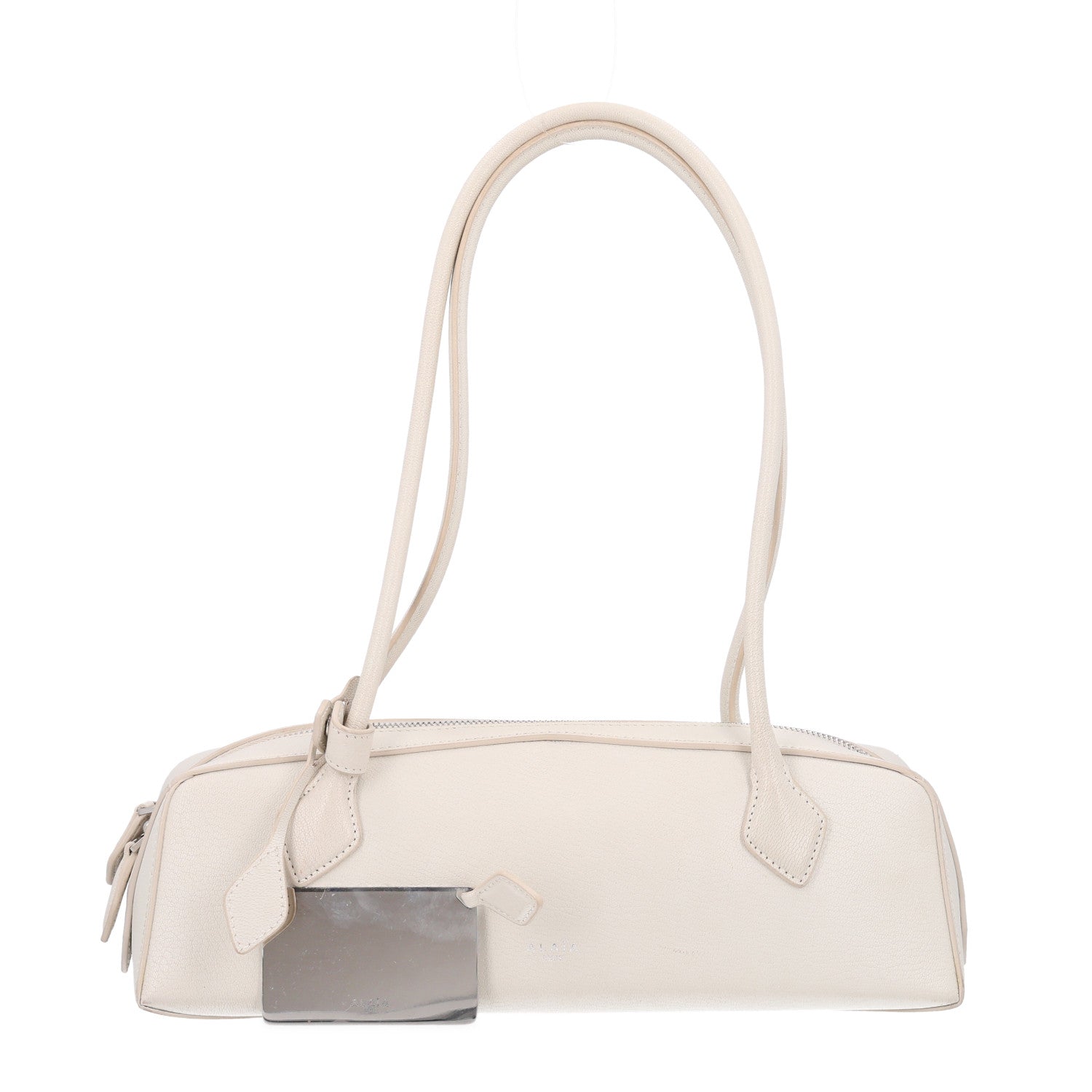 Alaia Goatskin Medium Le Teckel Bag Ivoire 3 of 10
