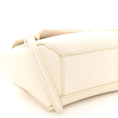 Celine Grained Calfskin Pico Belt Bag Rice 9 of 10