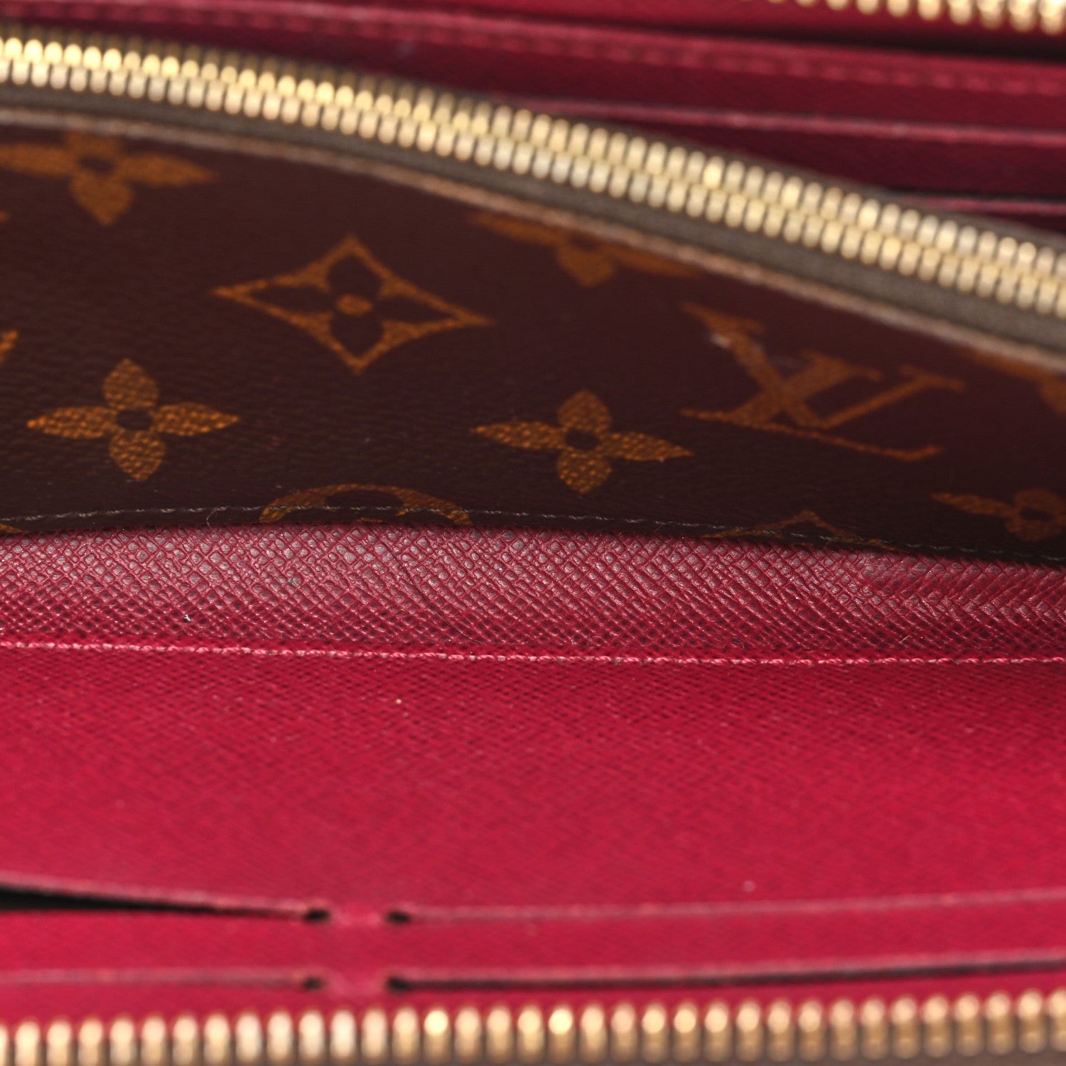 Louis Vuitton Monogram Clemence Wallet Fuchsia 8 of 17