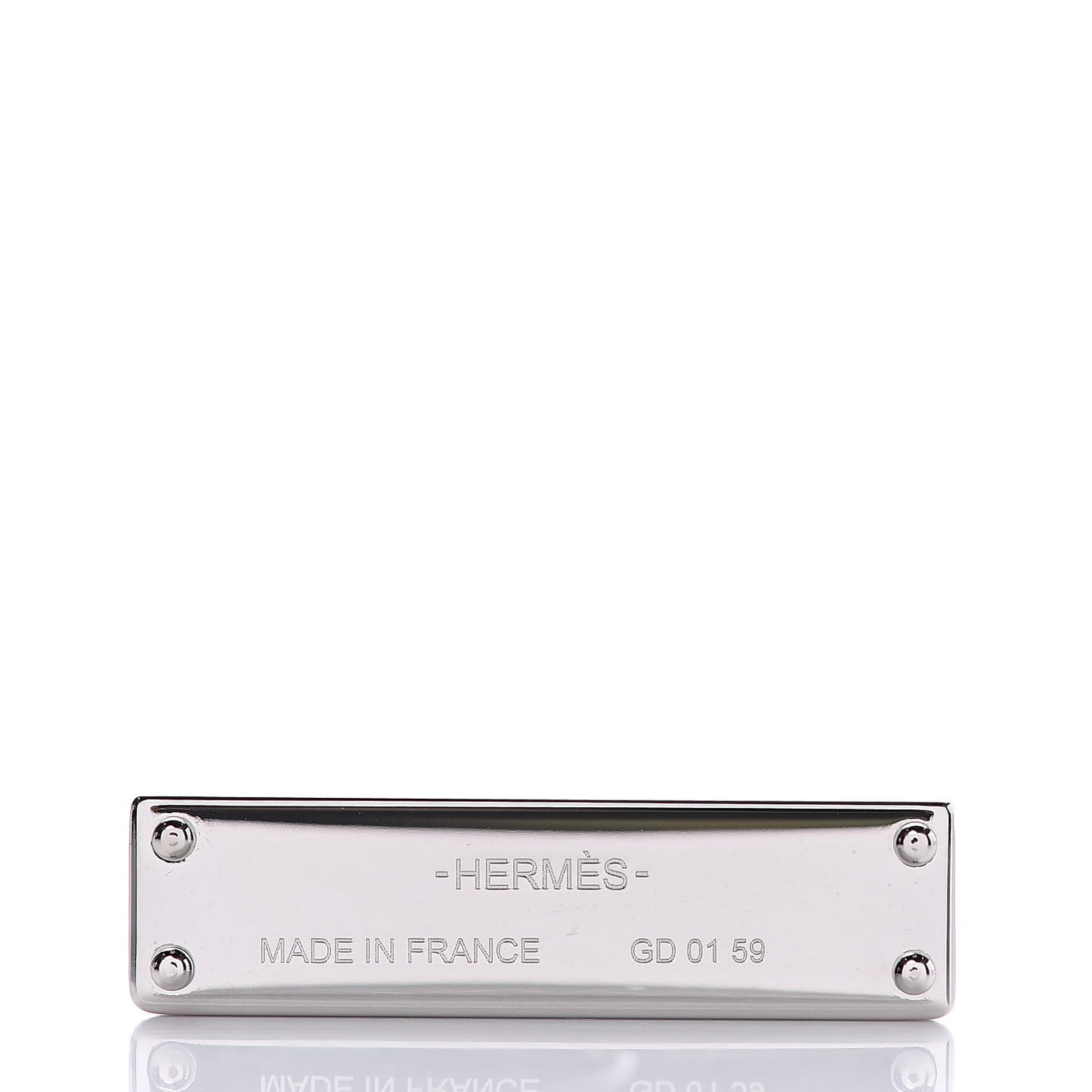 Lacquered Palladium Kelly Curiosite Charm Black