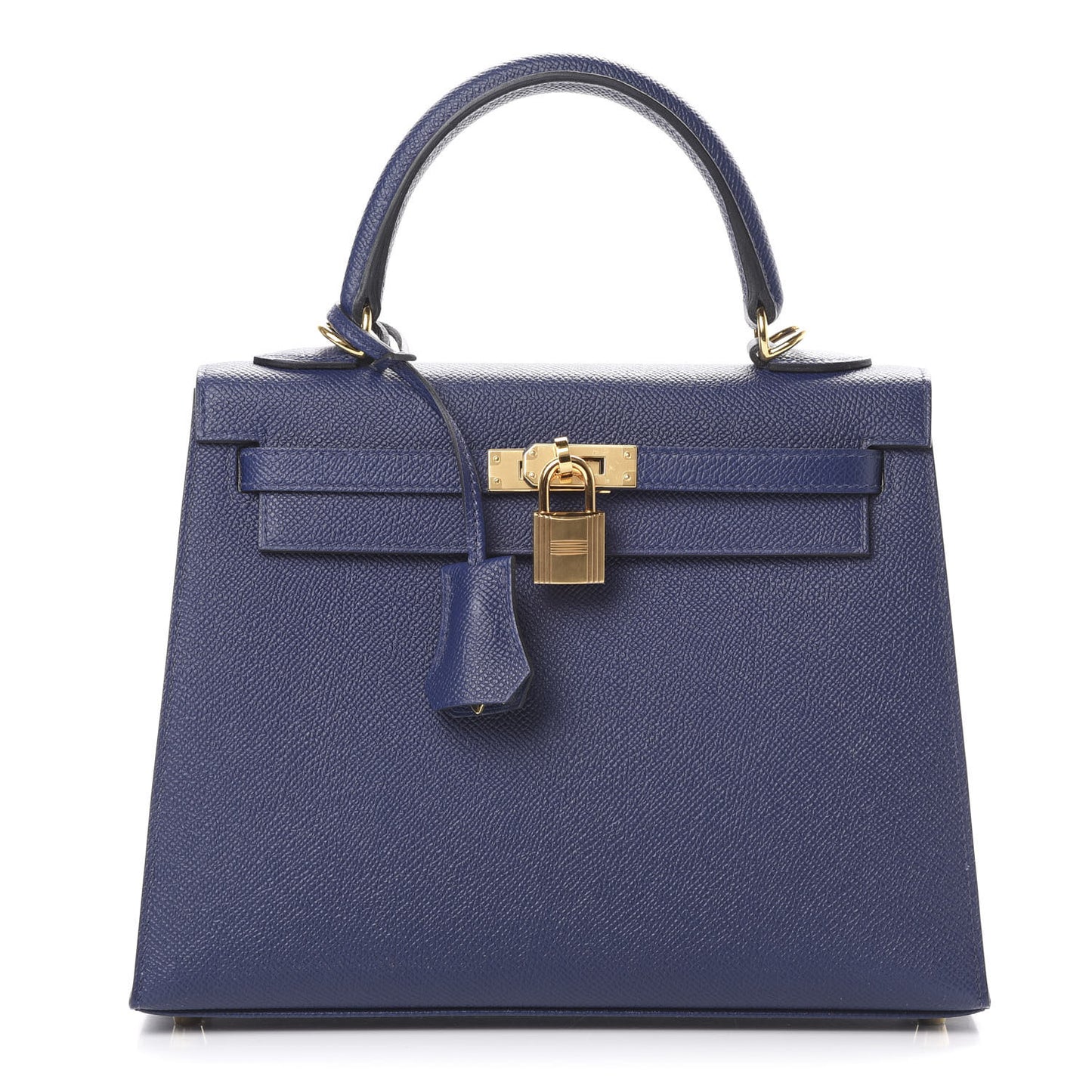 Epsom Kelly Sellier 25 Bleu Saphir