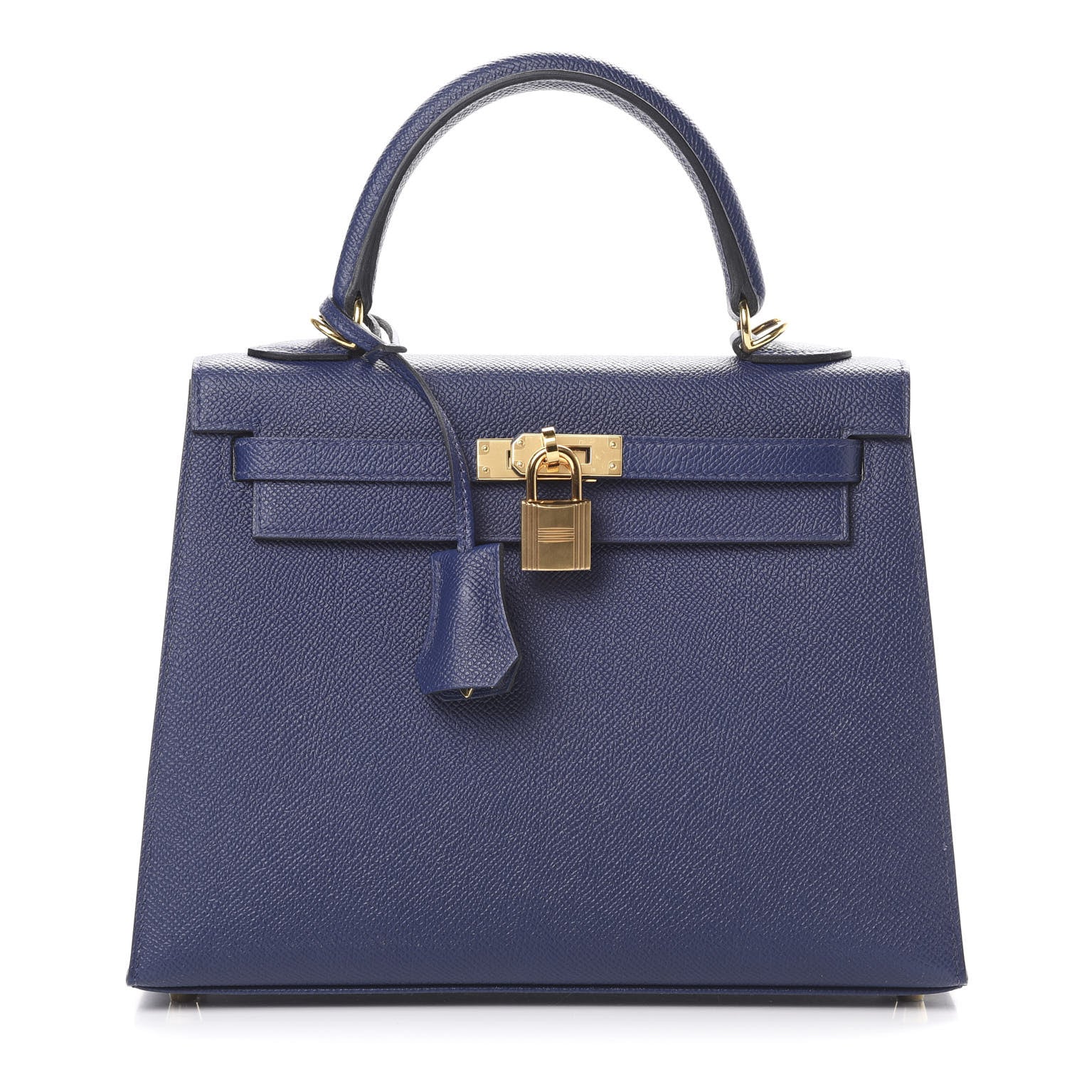 Hermes Epsom Kelly Sellier 25 Bleu Saphir 1 of 38