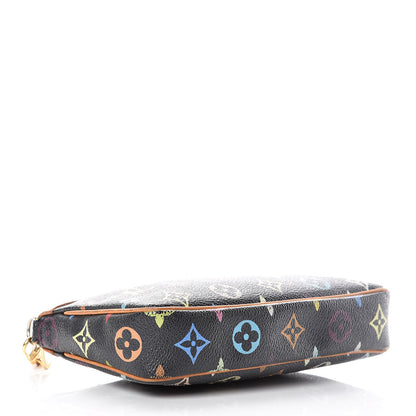 Louis Vuitton Monogram Multicolor Pochette Accessories Black 4 of 13