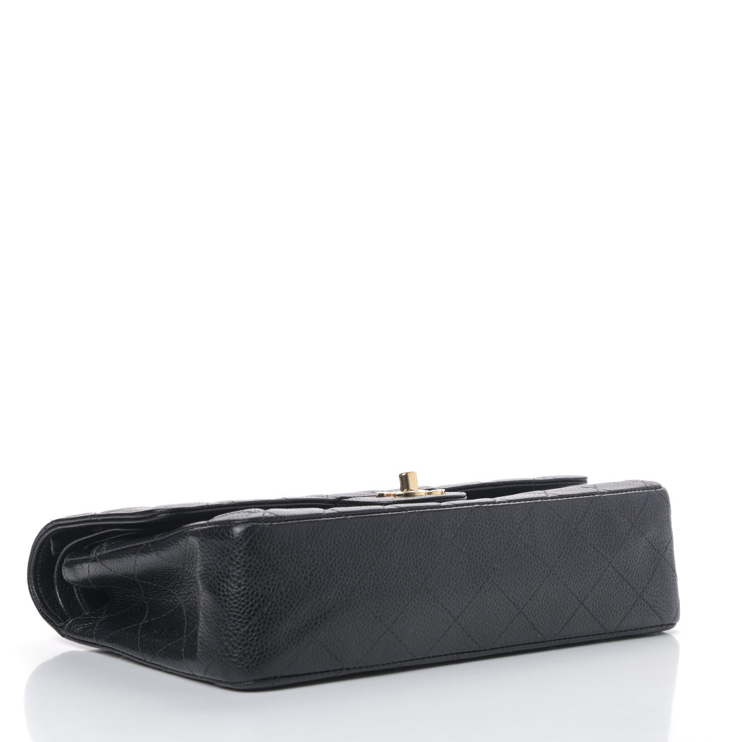 Chanel Caviar Quilted Medium Double Flap Black 3 of 4