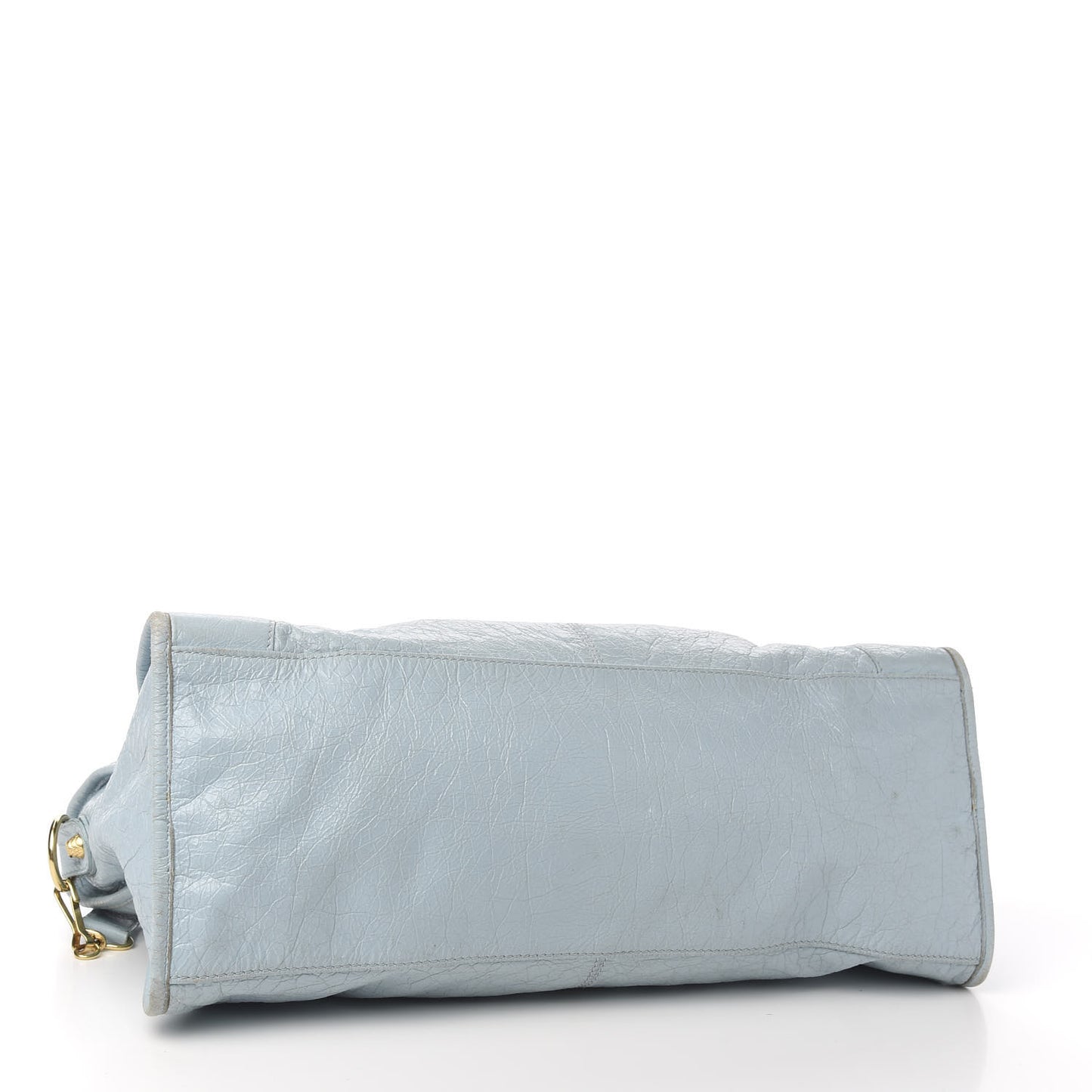 Agneau Giant 12 Gold Hardware Part Time Bleu Dragee