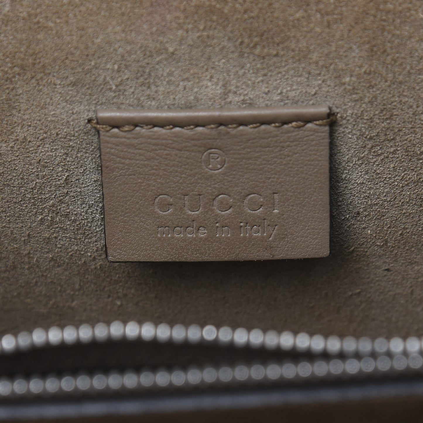 GG Supreme Monogram Small Dionysus Shoulder Bag Taupe