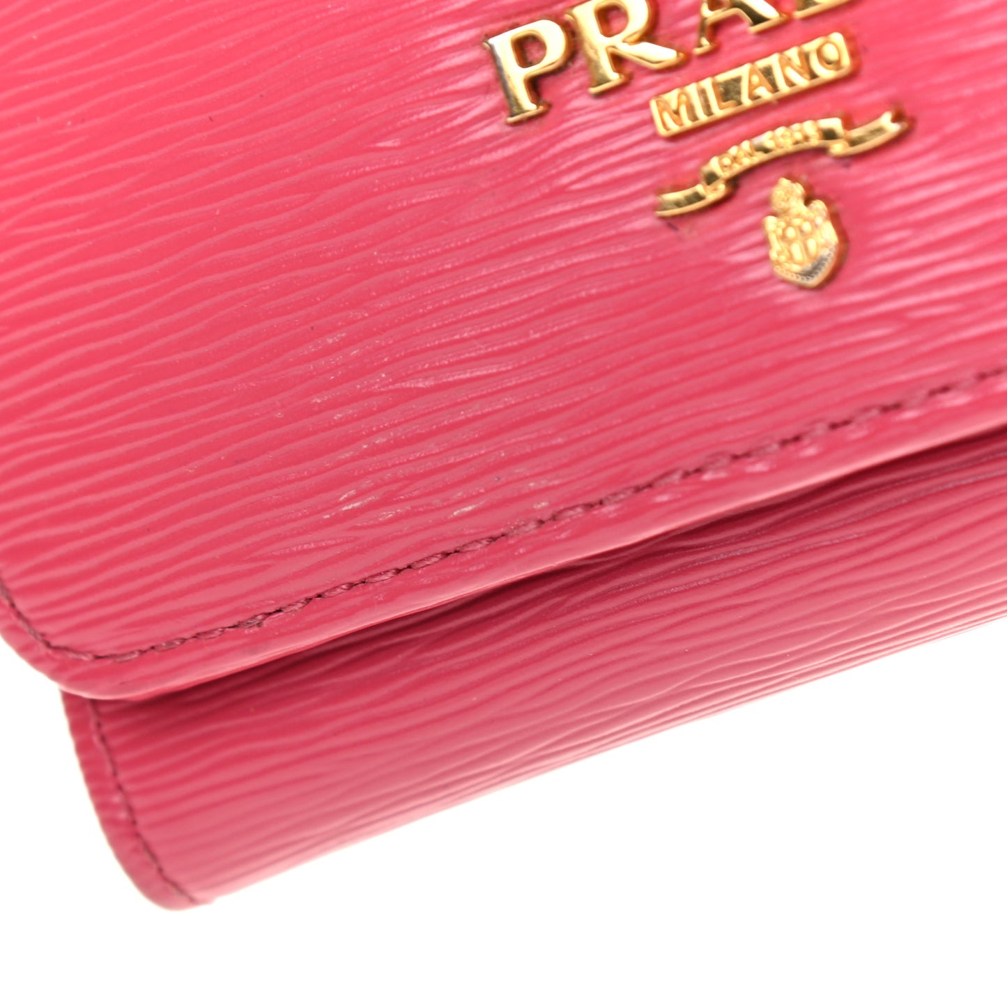 Vitello Move Tri-Fold Compact Wallet Peonia