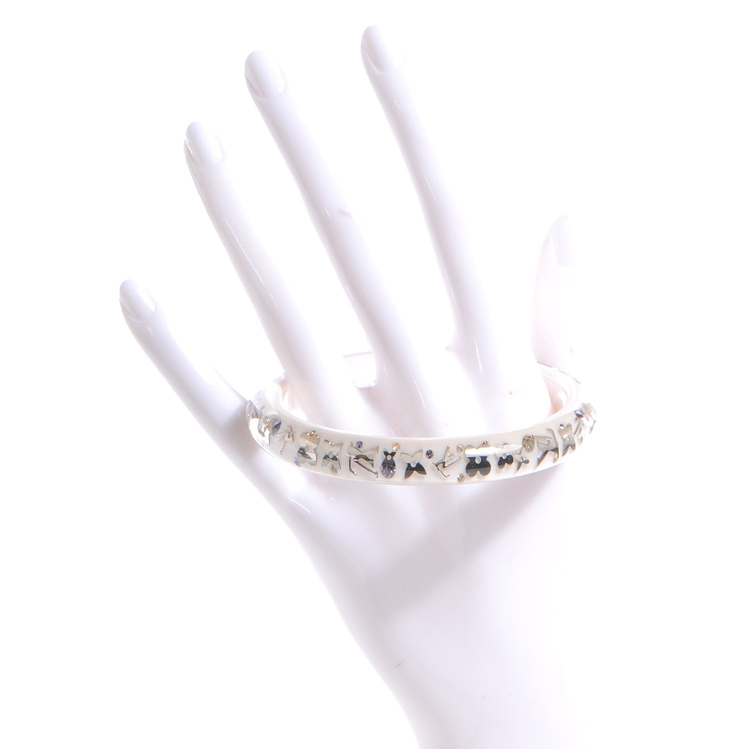 Louis Vuitton Inclusion PM Medium Bracelet White 2 of 4