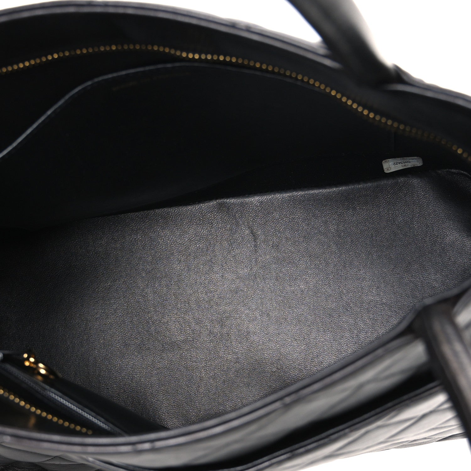 Chanel Lambskin Quilted Medallion Tote Black 4 of 10